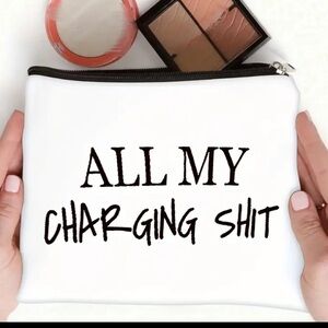 Funny Pouch Makeup bag All my Charging S$&&